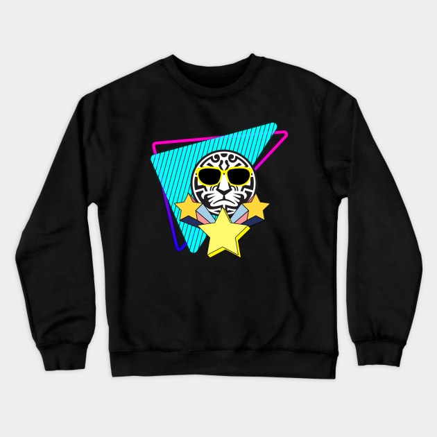 Jinrai 80's Theme Crewneck Sweatshirt by Mister Jinrai